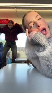 we had the whole carriage to ourselves so that meant only one thing #s...