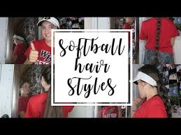 So, this cut is ideal for straight hair, curly hair, or afro hair, but there are several other factors which will determine your specific hairdo. Easy Softball Hairstyles Olivia Lacey Youtube