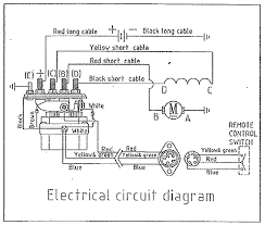Atv winch solenoid 12v solenoid relay contactor winch switch for warn # 2875714/63070 / 62135/74900, atv utv winch contactor doesn't come with any diagrams or instructions at all. Winch Wiring Schematic