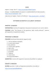 Https Www Csdalbenga It Documenti Comunicati 120520 Primaria Classe 5b Pdf
