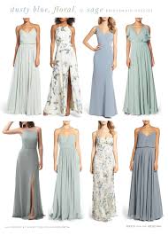 Jude novena card | mint green. Light Blue Floral And Sage Green Mix And Match Bridesmaid Dresses Dress For The Wedding