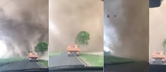 Samochody pod wodą, po ulicach pływają na pontonach. Lowcy Burz Pokazuja Tornado Ktore Przeszlo W Niemczech Szokujace Nagranie Zwielkopolski24