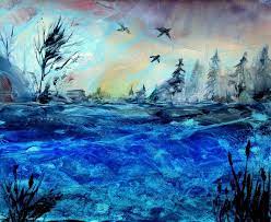 Let's take a look at the color wheel chart above. Cool Colors Tend To Have The Opposite Effect Of The Warm Colors Depending On The Context They Can Be Cold Warm And Cool Colors Color Lessons Photo Encaustic