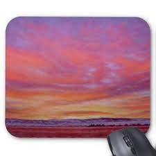 Glorious Sunrise Mousepad 11 60 By Carolzirkle Custom Gift Idea Pink Gifts Customized Gifts Diy Gift