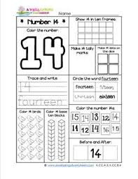 Number Worksheets For Kindergarten Number 14 Worksheet Numbers Kindergarten Number Worksheets Kindergarten Number Worksheets