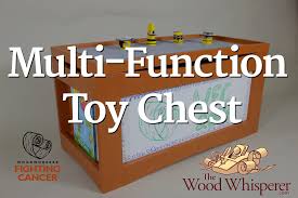 As you can see in the picture, this toy box plan accounts for handles on the sides as well as a lid. 231 Multi Function Toy Chest Youtube