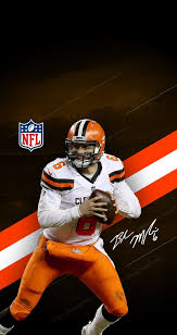 Cleveland, football, baker mayfield, browns, brown, orange, bake, make, shake, walk on, sports, team, player, ball, game, men, womens, ohio, fans. 6 Baker Mayfield Cleveland Browns Iphone 6 7 8 Wallpaper A Photo On Flickriver