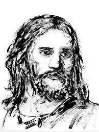 Jesus Christ Drawing by David Rabie