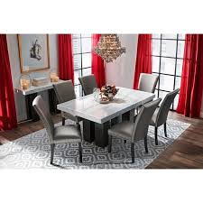 Had one particularly in mind with no substitute, well the set in my soul was sold out at every store. Artemis Dining Table Marble Value City Furniture And Mattresses Dining Room Colour Schemes Dining Table Marble Red Dining Room