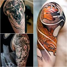 Black And White Half Sleeve Tattoos For Men Sleeve Tattoos For Men Best Sleeve Tattoo Ideas And Designs Tattoo Sleeve Men Quarter Sleeve Tattoos Mens Shoulder Tattoo
