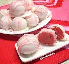 Strawberry Cheesecake Truffles Recipe Food Cheesecake Truffles Desserts