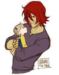 Toddler Maka And Her Father Spirit Soul Eater Soul Eater Soul Eater Evans Anime Soul