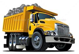 Cartoon Dump Truck By Mechanik Graphicriver Royalty free clipart, extended license available. cartoon dump truck
