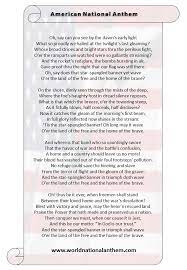 Pin On Hymn Of Usa