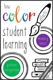 How Color Influences Student Learning Attention And Memory Student Learning Math Giraffe Teaching Middle School Maths