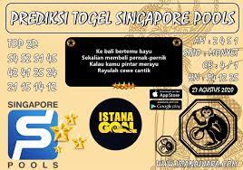 Prediksi Togel Singapore Pools 27 Agustus 2020 Slots Games Bandar Agen