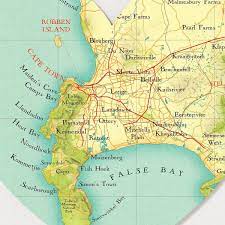 Sein zweck / ziel ist es Kapstadt In Map Cape Town Lage Karte Western Cape Sudafrika