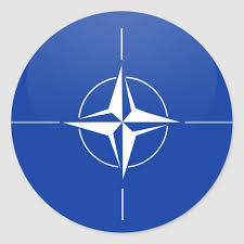 Most relevant best selling latest uploads. Nato Quality Flag Circle Classic Round Sticker Zazzle Com In 2021 Flags Europe Round Stickers Nato Flag