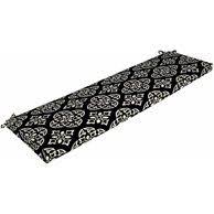Black And White Outdoor Bench Cushion Patio Garden Patio Bench Cushions Better Homes Gardens