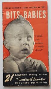 1951 Funny BITS BABIES by Famous Photographer Constance Bannister Pamphlet 