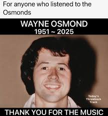 Remembering Wayne Osmond and the Osmond Family's Music