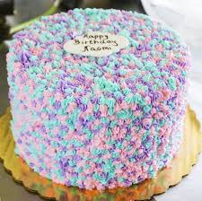 First Birthday Cake Flavor Ideas Yummy Blue Pink And Purple Birthday Cake Cake 114 Purple Cakes Birthday Pink Birthday Cakes Birthday Party Cake
