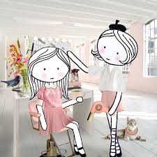 Annelindetempelman Sur Instagram Have A Great Hair Day Bighairbigdreams Lifeistooshorttohaveboringhair Hairsty How To Draw Hair Whimsical Art Drawings