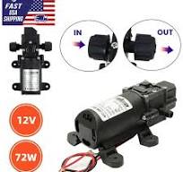 Water Pump 12V High Pressure Self Priming Sprayer 130PSI Diaphragm Auto Switch