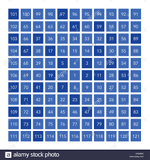 prime numbers chart stock photo 131472255 alamy