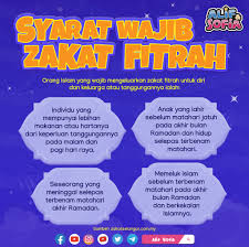 Zakat fitrah (fithr) adalah untuk mensucikan badan (an nihayah 2:307). Alif Sofia Jom Belajar Tentang Zakat Fitrah Facebook