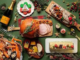 Visual Feast Of Christmas Dinner Design Swan Christmas Dinner Christmas Buffet Food Festival