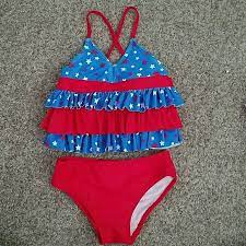 Swim Red White And Blue Baby Bathing Suit Poshmark