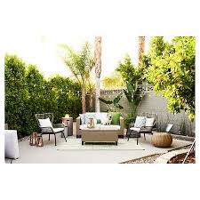 Fullerton Wicker Patio Storage Coffee Table Threshold Target Target Patio Furniture Patio Outdoor Furniture Sets