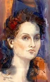 Robert Frederick Blum Original Venice Watercolor