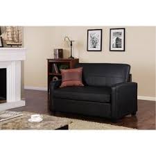 Mainstays Sofa Sleeper Black Faux Leather Best Leather Sofa Loveseat Sofa Bed Sofa Bed Black