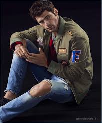 Sean O Pry Rocks Denim For Bloomingdale S Sean O Pry Mens Trendy Outfits Mens Fashion Photography