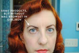 The only part of me that would say i'm a redhead is my hair. My New Trick To Transforming Naturally Dark Eyebrows To Match Dyed Red Hair By Gum By Golly
