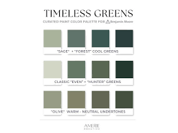 Timeless Green Benjamin Moore Paint
