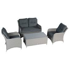 They're prettier than the picture & compliment the gray dining table the surround. Coniston Garden Sofa Set Grey Rattan Barker Stonehouse