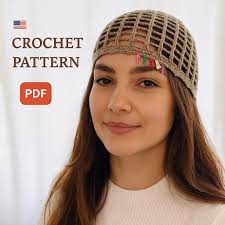 Patterns for Crochet Mesh Hats