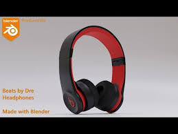 How To Model Beats Headphones In Blender 3d Youtube Beats Headphones Blender 3d Headphones