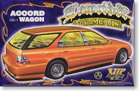 Page 223, listing of calendar. Accord Wagon Low Rider Model Car Hobbysearch Model Car Kit Store