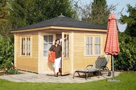 5 Eck Gartenhaus Maria 44 B Inklusive Dachschindeln Dachhaube