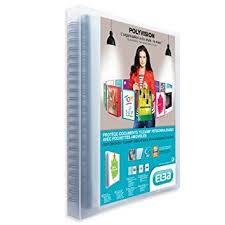 Elba 100205580 Polyvision Porte Documents A4 Transparent Document Porte Documents Pochette