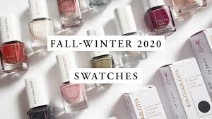 Maybe you would like to learn more about one of these? New Fall Winter 2020 Nail Polish Swatches Vegan Beauty Blog Kia Charlotta Vegan Beauty Products Nail Polish Nail Care