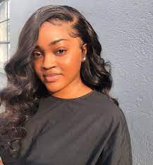 Vintage Hair Side Part Body Wave Sew In Hairstyles Long Hair Dont Care Layered Black Hair Code Shela20 Save 20 Hair Waves Body Wave Hair Hair Styles
