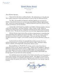 Once you have completed writing the letter, please recheck the. Sen Kelly Ayotte S Letter To Military Spouses Article The United States Army