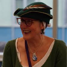 A&S Champions scroll for Barony of Iron Bog with Flora and Fauna theme