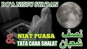Teks arab, latin dan artinya niat puasa ramadhan arab. Shalat Nisfu Sya 039 Ban Ladata