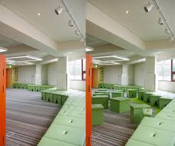 Daniel Valle Architects German School Auditorium Renovation Learning Spaces Architect Architecture Elevation